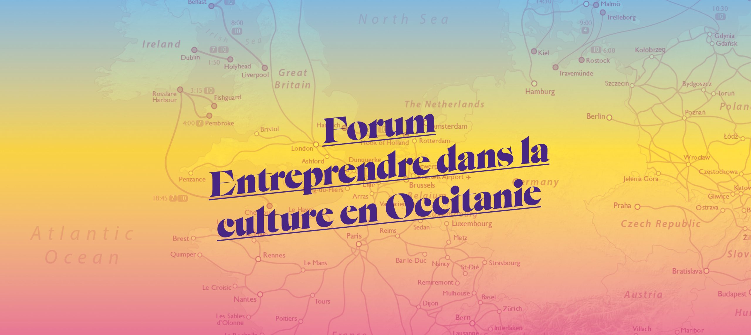 Forum Entreprendre dans la culture en  Occitanie